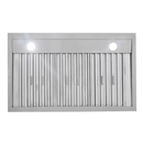 Kucht 36-Inch Wall Mounted Hood 900 CFM in White KRH3615A-W