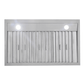 Kucht 30-Inch Wall Mounted Hood 900 CFM in White KRH3015A-W