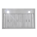 Kucht 30-Inch Wall Mounted Hood 900 CFM in Black KRH3015A-K