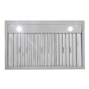 Kucht 30-Inch Wall Mounted Hood 900 CFM in White KRH3015A-W