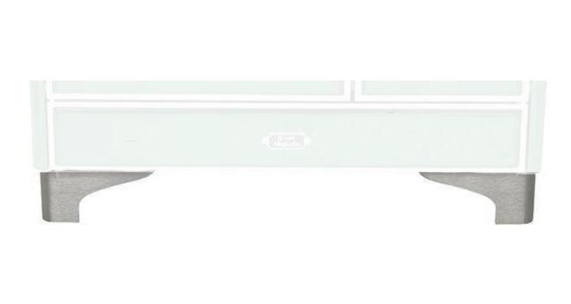 ILVE - 1 Pair of Chrome Plinth Legs - ILS1910008
