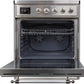 ILVE - Majestic II Series - 30 Inch Electric Freestanding Single Oven Range (UMI30NE3) - Stainless Steel