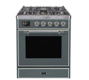 ILVE 30" Majestic II Series Gas Burner and Electric Oven Range with 5 Sealed Burners UM30DNE3
