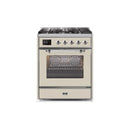 ILVE 30" Majestic II Series Gas Burner and Electric Oven Range with 5 Sealed Burners UM30DNE3