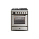 ILVE 30" Majestic II Series Gas Burner and Electric Oven Range with 5 Sealed Burners UM30DNE3