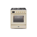 ILVE 30" Majestic II Series Gas Burner and Electric Oven Range with 5 Sealed Burners UM30DNE3