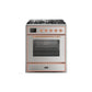 ILVE 30" Majestic II Series Gas Burner and Electric Oven Range with 5 Sealed Burners UM30DNE3