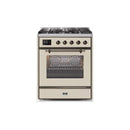 ILVE 30" Majestic II Series Gas Burner and Electric Oven Range with 5 Sealed Burners UM30DNE3