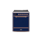 ILVE 30" Majestic II Series Induction Range with 4 Elements 2.3 cu. ft. Total Oven Capacity TFT Oven Control Display UMI30QNE3