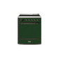 ILVE 30" Majestic II Series Induction Range with 4 Elements 2.3 cu. ft. Total Oven Capacity TFT Oven Control Display UMI30QNE3