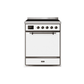 ILVE 30" Majestic II Series Induction Range with 4 Elements 2.3 cu. ft. Total Oven Capacity TFT Oven Control Display UMI30QNE3