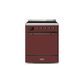 ILVE 30" Majestic II Series Induction Range with 4 Elements 2.3 cu. ft. Total Oven Capacity TFT Oven Control Display UMI30QNE3