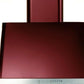 ILVE Majestic 30 Inch Wall Mount Convertible Hood (UAM76) - Burgundy
