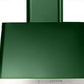 ILVE Majestic 30 Inch Wall Mount Convertible Hood (UAM76) - Emerald Green