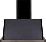 ILVE Majestic 30 Inch Wall Mount Convertible Hood (UAM76) - Glossy Black