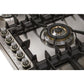 ILVE 36 Inch Stainless Steel Natural Gas/Propane Cooktop - UHP95CI/UHP95CILP