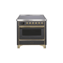 ILVE 36" Majestic II Series Electric Induction and Electric Oven Range with 5 Elements UMI09NS3