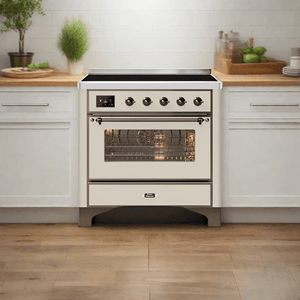 ILVE 36" Majestic II Series Electric Induction and Electric Oven Range with 5 Elements UMI09NS3