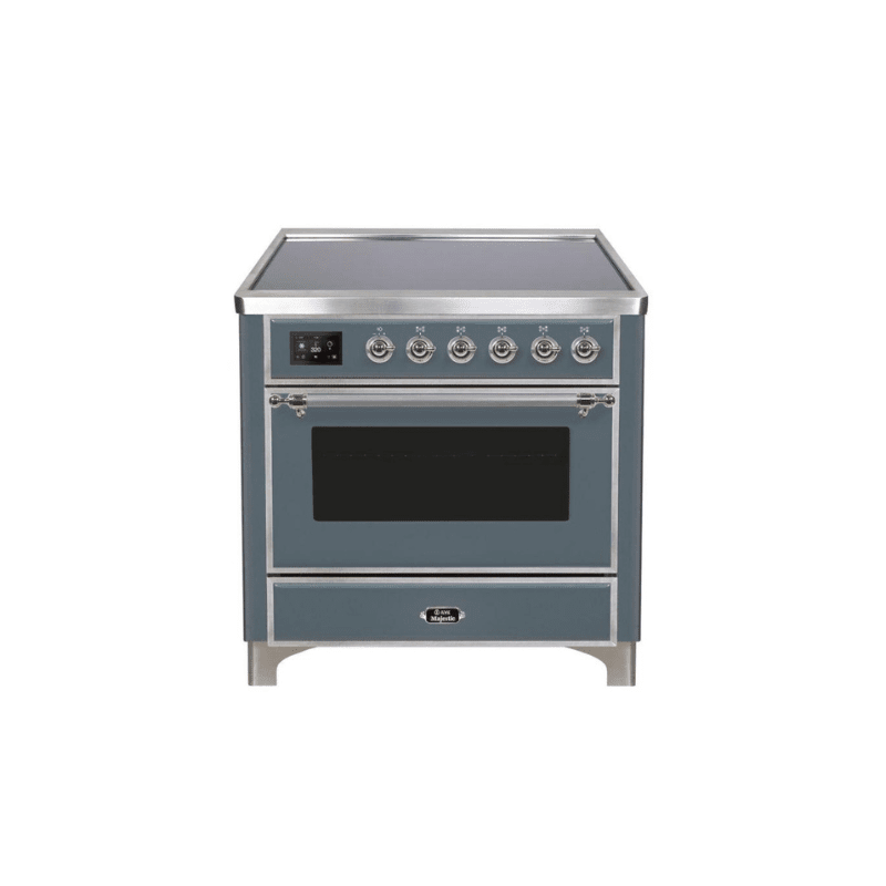 ILVE 36" Majestic II Series Electric Induction and Electric Oven Range with 5 Elements UMI09NS3