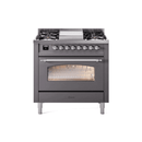 ILVE Nostalgie Range 36 in gray