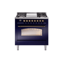 ILVE Nostalgie Range 36 in blue