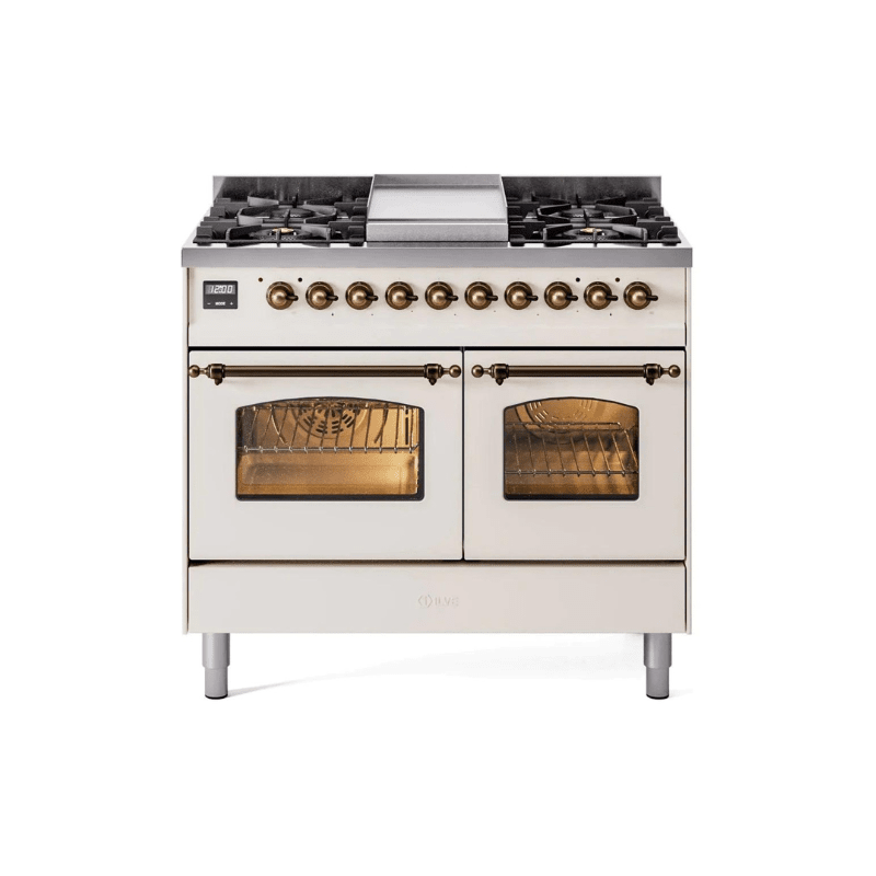 ilve nostalgie range 40 inch in beige