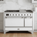 ILVE Majestic II 48" Solid Door Dual Fuel Range – Liquid Propane