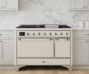 ILVE Majestic II 48" Solid Door Dual Fuel Range – Liquid Propane