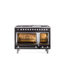 ILVE 48-Inch Professional Plus II Freestanding Dual Fuel Range with 8 Sealed Burner - UP48FWMP