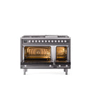 ILVE 48-Inch Professional Plus II Freestanding Dual Fuel Range with 8 Sealed Burner - UP48FWMP