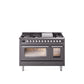 ILVE 48-Inch Professional Plus II Freestanding Dual Fuel Range with 8 Sealed Burner - UP48FWMP