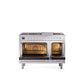 ILVE 48-Inch Professional Plus II Freestanding Dual Fuel Range with 8 Sealed Burner - UP48FWMP