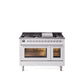 ILVE 48-Inch Professional Plus II Freestanding Dual Fuel Range with 8 Sealed Burner - UP48FWMP