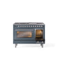 ILVE 48-Inch Professional Plus II Freestanding Dual Fuel Range with 8 Sealed Burner - UP48FWMP
