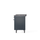 ILVE 48-Inch Professional Plus II Freestanding Dual Fuel Range with 8 Sealed Burner - UP48FWMP