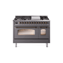 ILVE nostalgie range 48 in grey