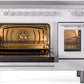 ILVE 48" Professional Plus II Series Freestanding Electric Double Oven Range with 8 Elements, Triple Glass Cool Door, Convection Oven, TFT Oven Control Display and Child Lock - UPI486WMP