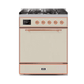 ILVE - Majestic II Series - 30 Inch Dual Fuel Freestanding Range Gas/Propane UM30DQNE3
