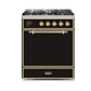 ILVE - Majestic II Series - 30 Inch Dual Fuel Freestanding Range Gas/Propane UM30DQNE3