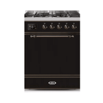 ILVE - Majestic II Series - 30 Inch Dual Fuel Freestanding Range Gas/Propane UM30DQNE3