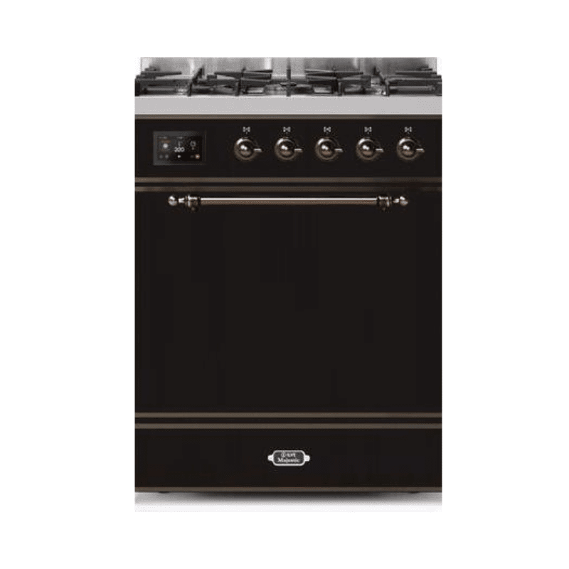 ILVE - Majestic II Series - 30 Inch Dual Fuel Freestanding Range Gas/Propane UM30DQNE3