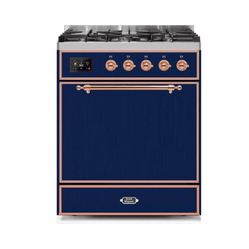 ILVE - Majestic II Series - 30 Inch Dual Fuel Freestanding Range Gas/Propane UM30DQNE3