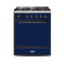 ILVE - Majestic II Series - 30 Inch Dual Fuel Freestanding Range Gas/Propane UM30DQNE3