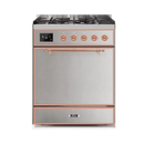ILVE - Majestic II Series - 30 Inch Dual Fuel Freestanding Range Gas/Propane UM30DQNE3