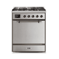 ILVE - Majestic II Series - 30 Inch Dual Fuel Freestanding Range Gas/Propane UM30DQNE3