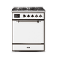 ILVE - Majestic II Series - 30 Inch Dual Fuel Freestanding Range Gas/Propane UM30DQNE3