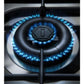 ILVE Majestic II Series 60 Inch Dual Fuel Freestanding Range Gas/Propane UM15FDQNS3