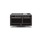 ILVE Majestic II Series 60 Inch Dual Fuel Freestanding Range Gas/Propane UM15FDQNS3