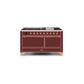 ILVE Majestic II Series 60 Inch Dual Fuel Freestanding Range Gas/Propane UM15FDQNS3