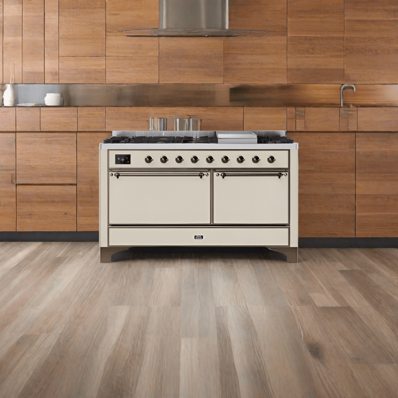 ILVE Majestic II Series 60 Inch Dual Fuel Freestanding Range Gas/Propane UM15FDQNS3